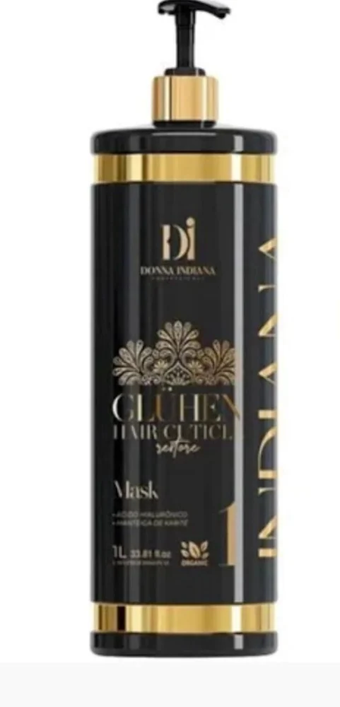 donna indiana professional — gluhen hair cuticl restore mask step1, 1l