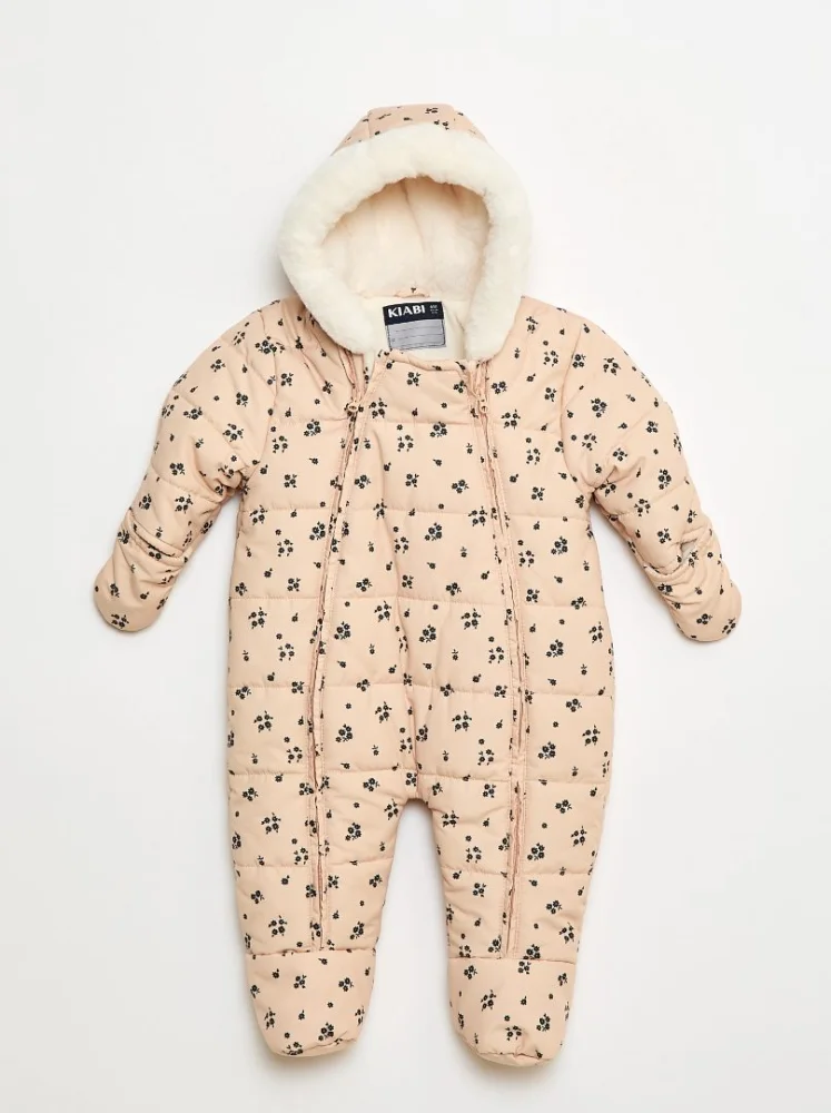 kiabi — dbb51 combi pilote matelassé bébé coloris flowerbico