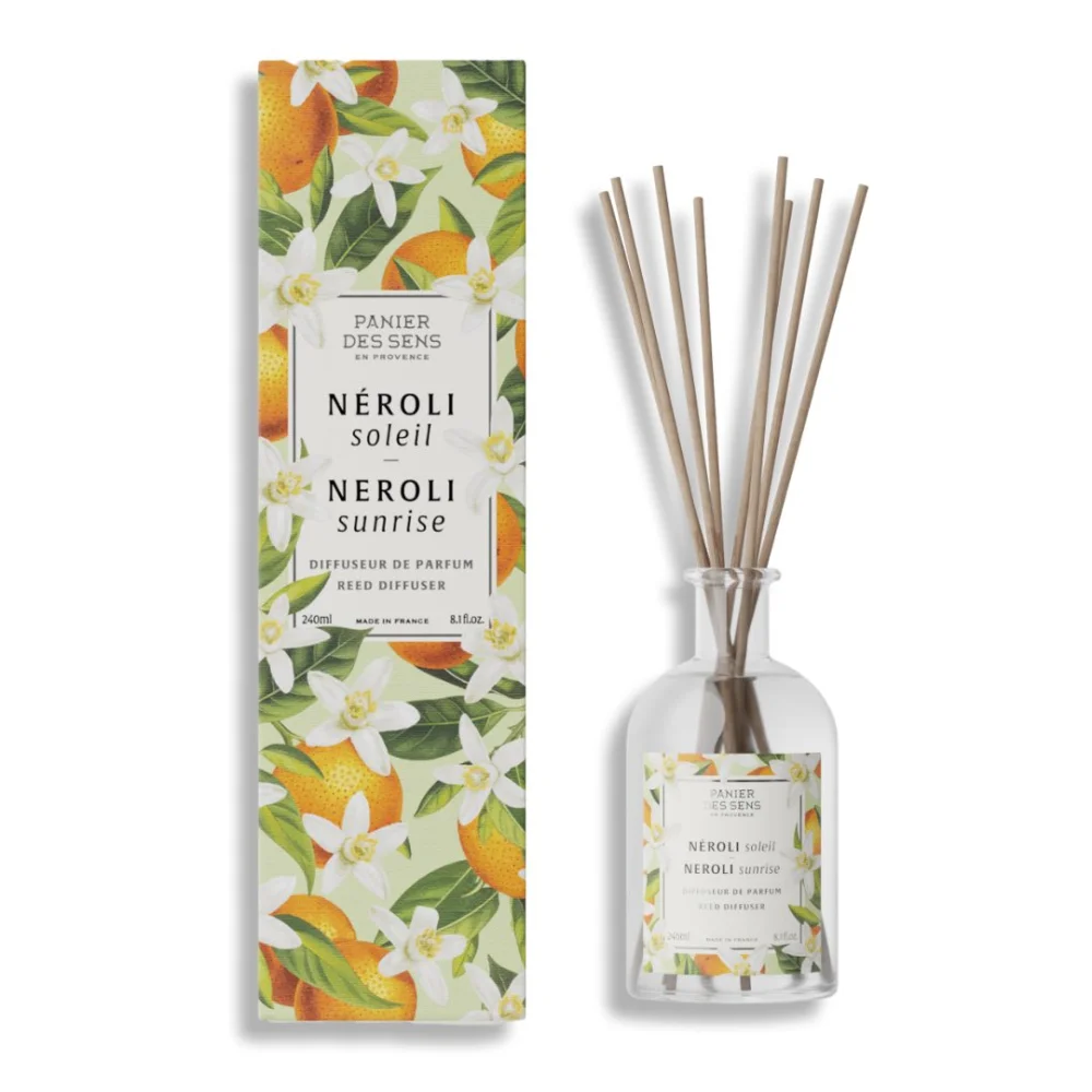 panier des sens — diffuseur de parfum - néroli soleil - 240 ml