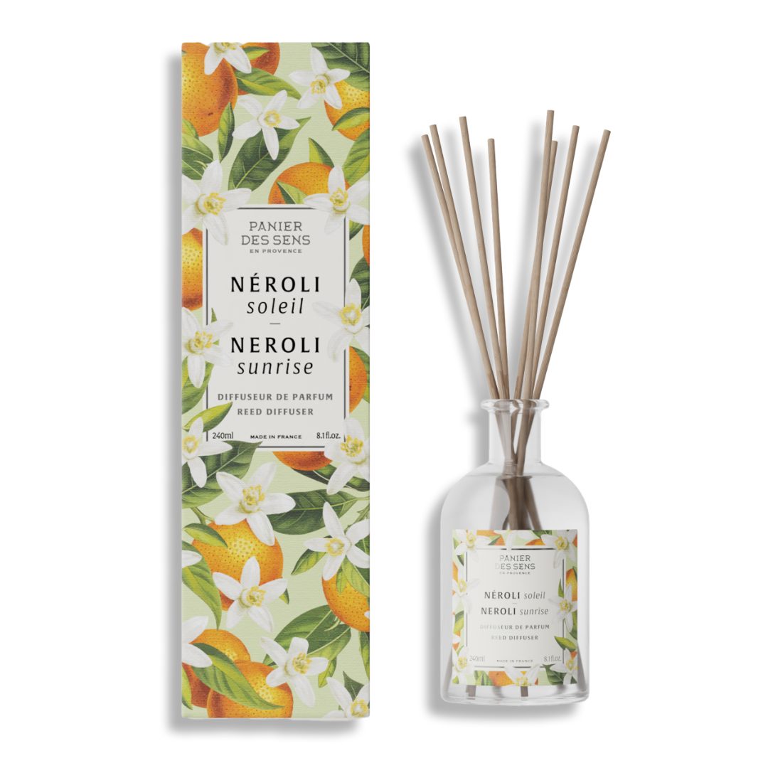 panier des sens — diffuseur de parfum - néroli soleil - 240 ml