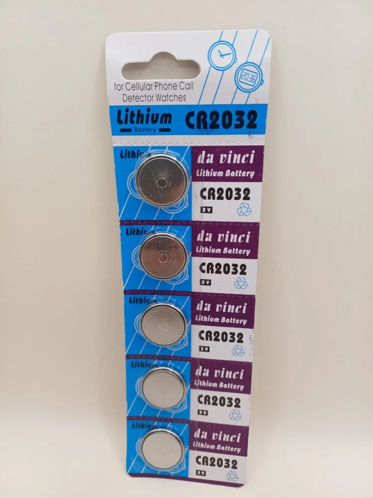 da vinci — piles cr2032 lithium
