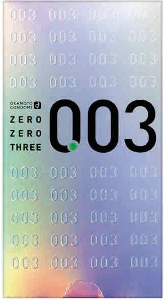 okamoto — 0.03 okamoto zerozerothree lot de 12 préservatifs