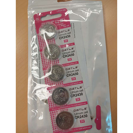 dgtls — lithium cell piles à boutons