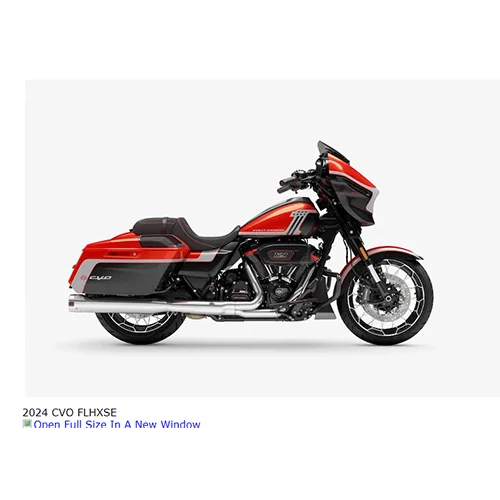 harley-davidson — cvo street glide, cvo road glide, cvo road glide st, street glide, road glide motocyclette