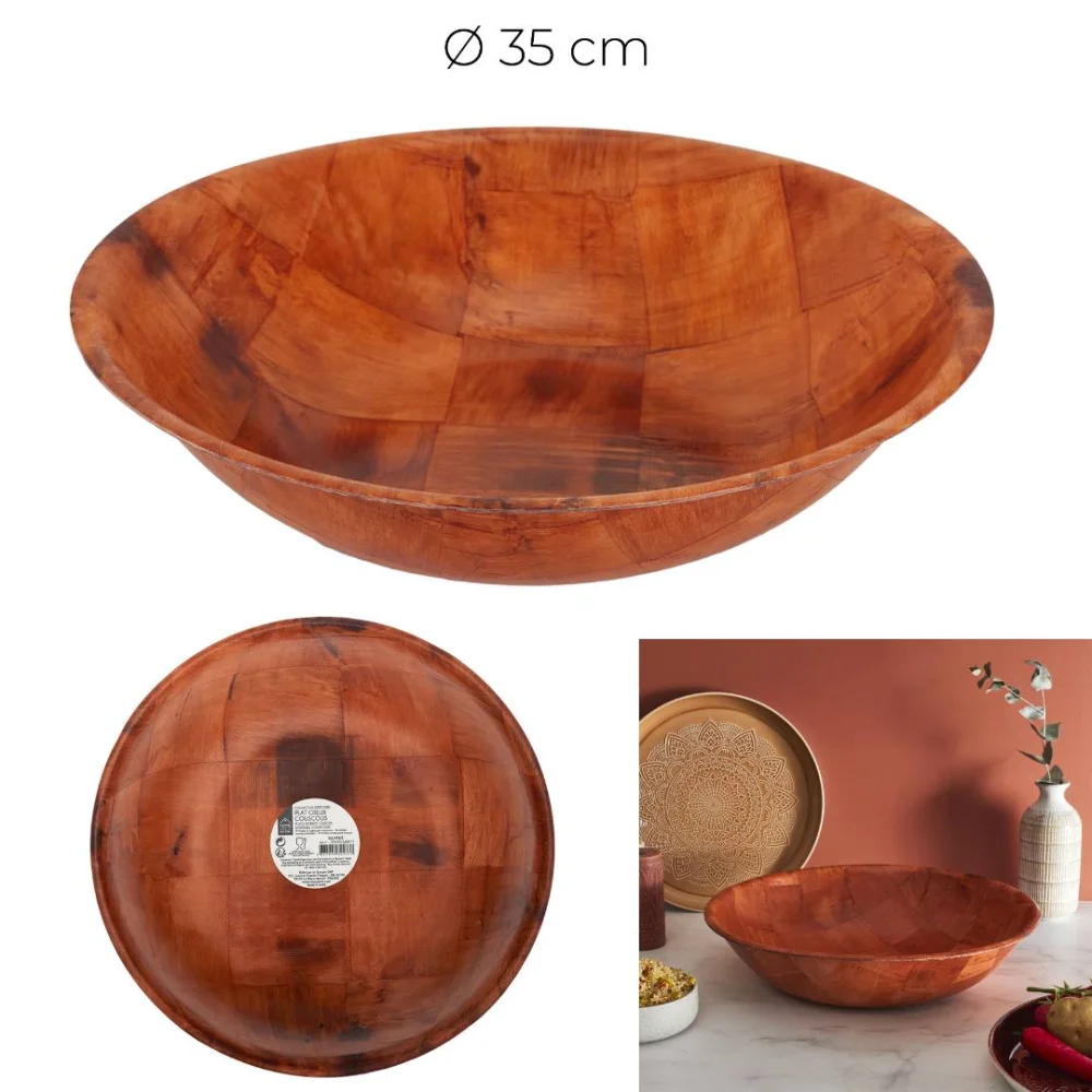 home deco factory — plat creux couscous
