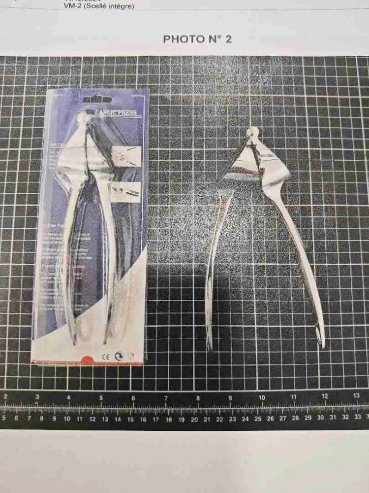 garlic press — presse-ail en metal