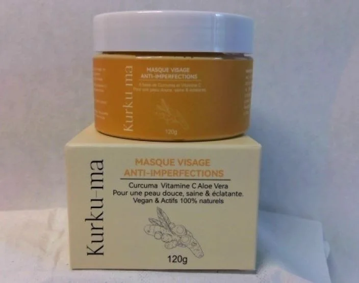 kurku-ma — masque visage anti-imperfections