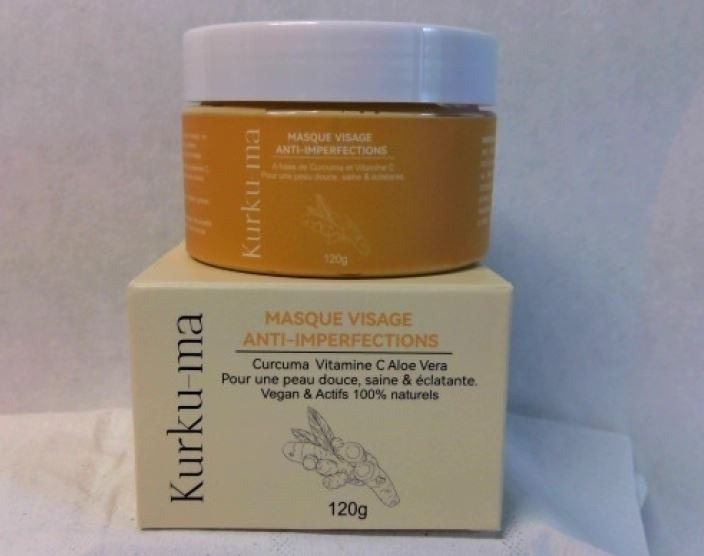 kurku-ma — masque visage anti-imperfections