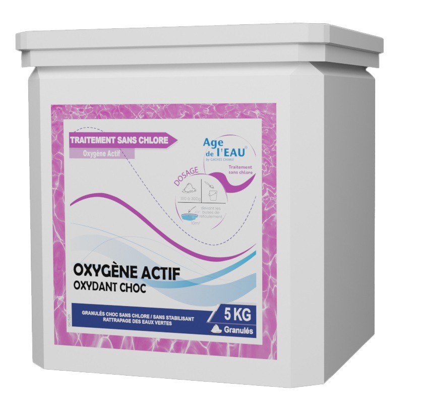 age de l'eau — oxygene actif - oxydant choc