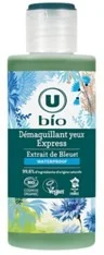 u bio — démaquillant yeux express bleuet u bio flacon 150ml