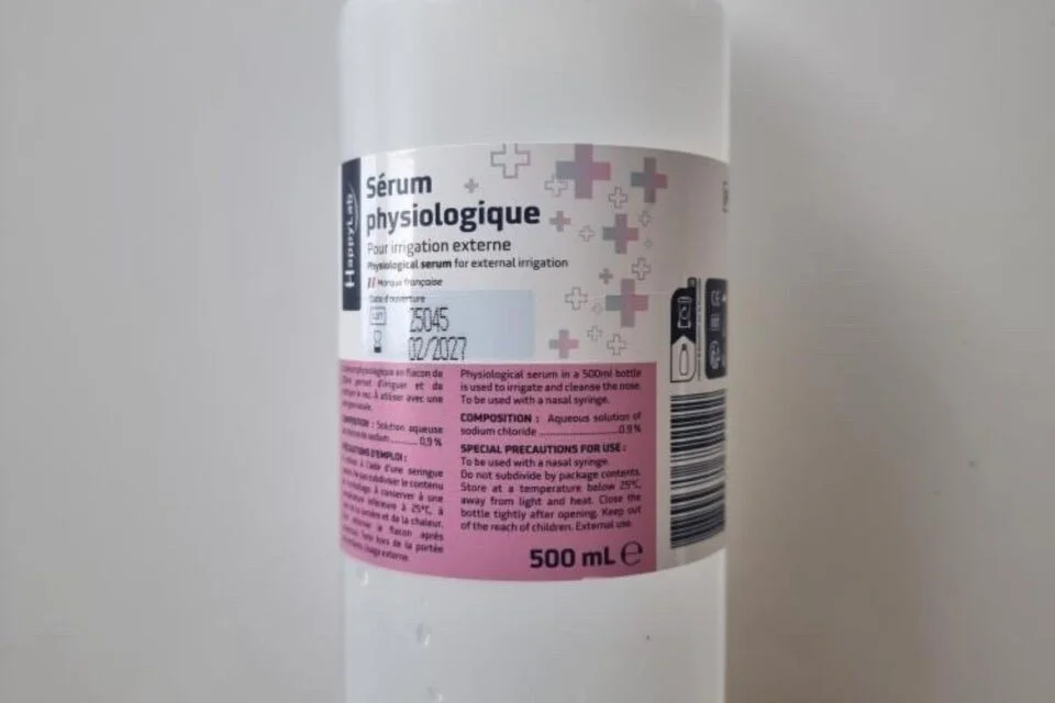 happylab — sérum physiologique 500ml et 1 litre happylab