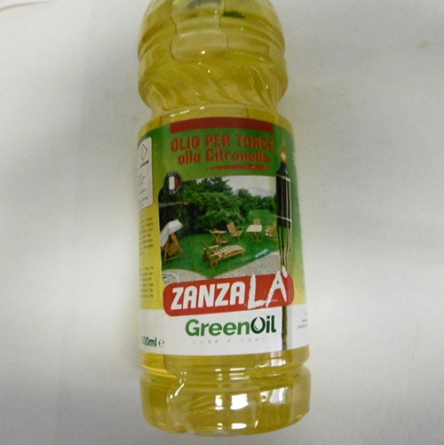 zanzala — ollio per torce alla citronella huile de lampe