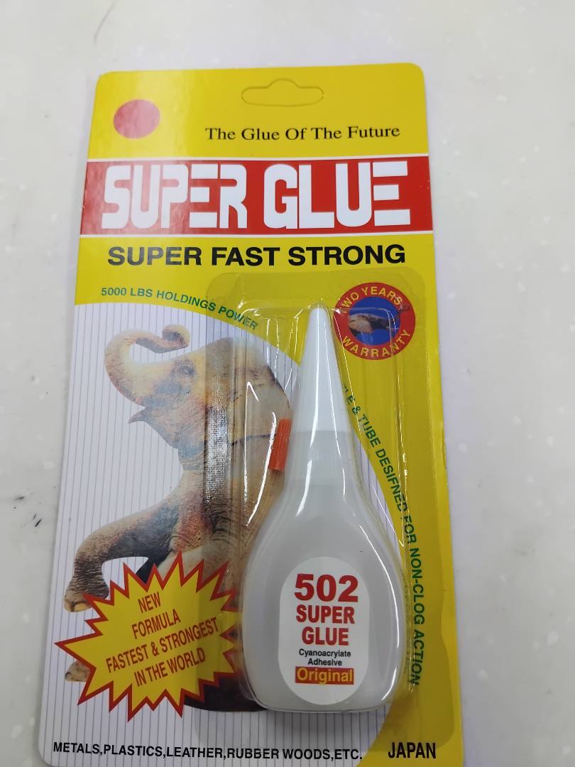 super glue — super fast strong