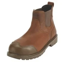 site — bottines de sécurité marron (toutes pointures)