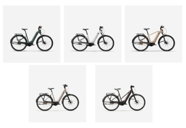 rockrider // btwin — rappel des vélos e-actv 900 lf grey // e-actv 900 lf green // e-ld 940 lf // e-actv 900 hf // e-ld 920 mf