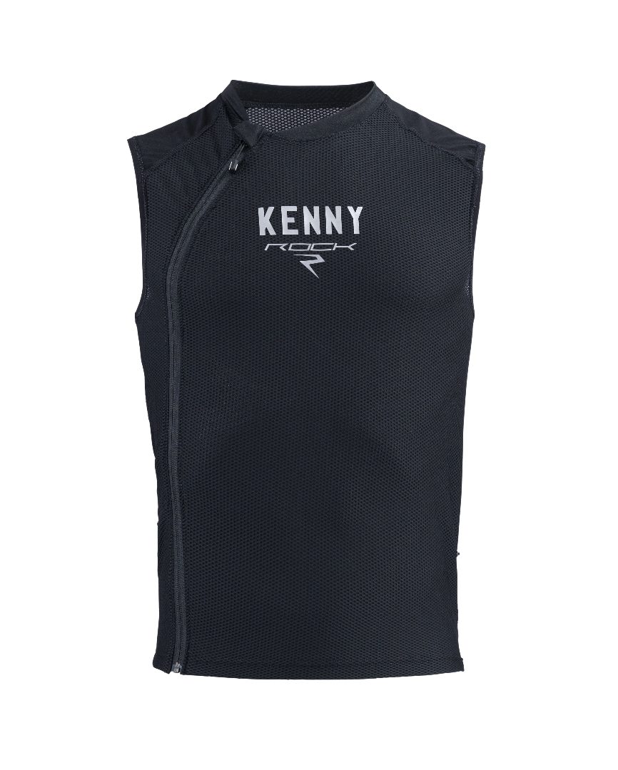 kenny — gilet rock avec ou sans manches