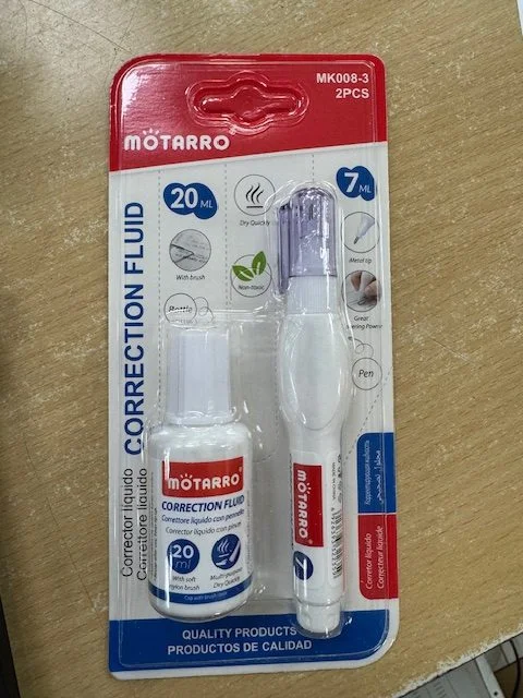 motarro — lot de 2 correcteurs liquide