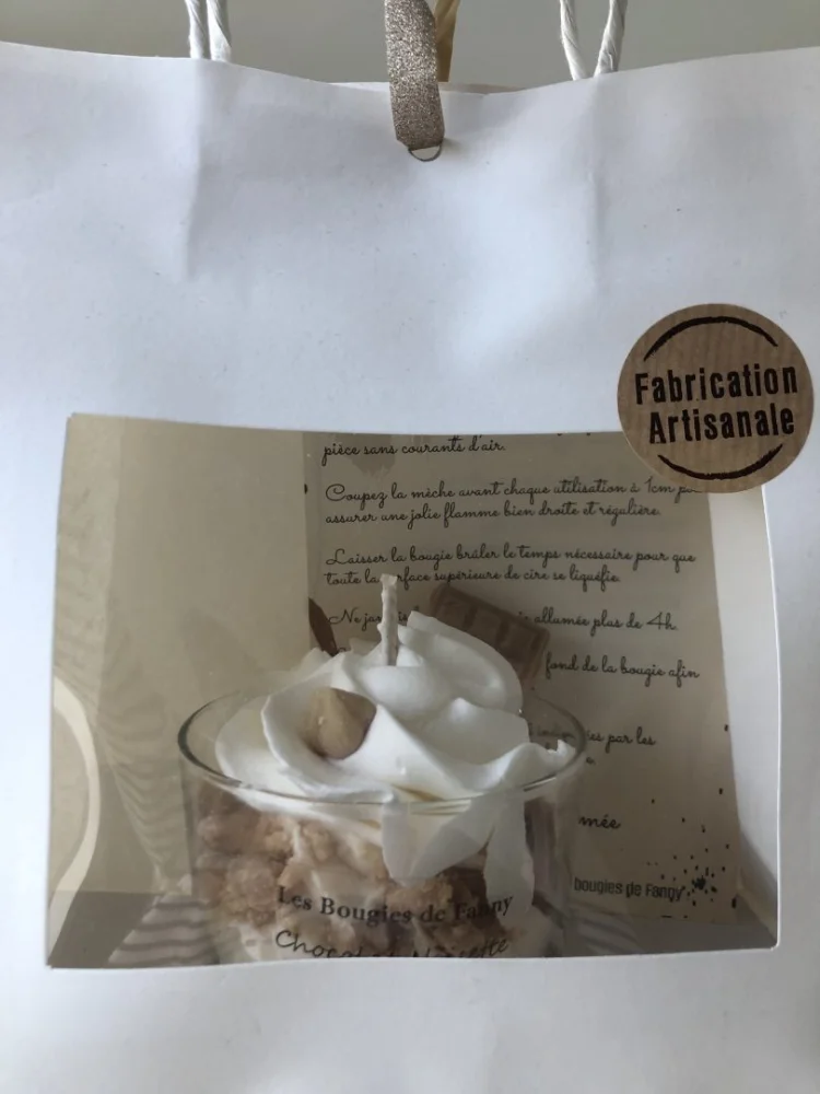 les bougies de fanny — bougie chocolat noisette