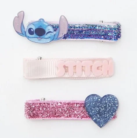 kiabi — lot de 3 pinces à cheveux