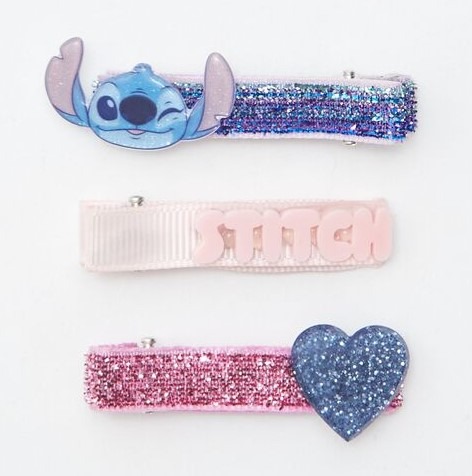 kiabi — lot de 3 pinces à cheveux