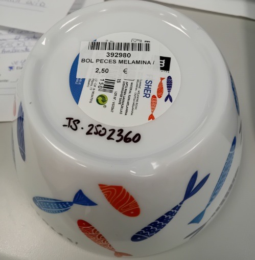la mediterranea — plat en melamine et bol en melamine