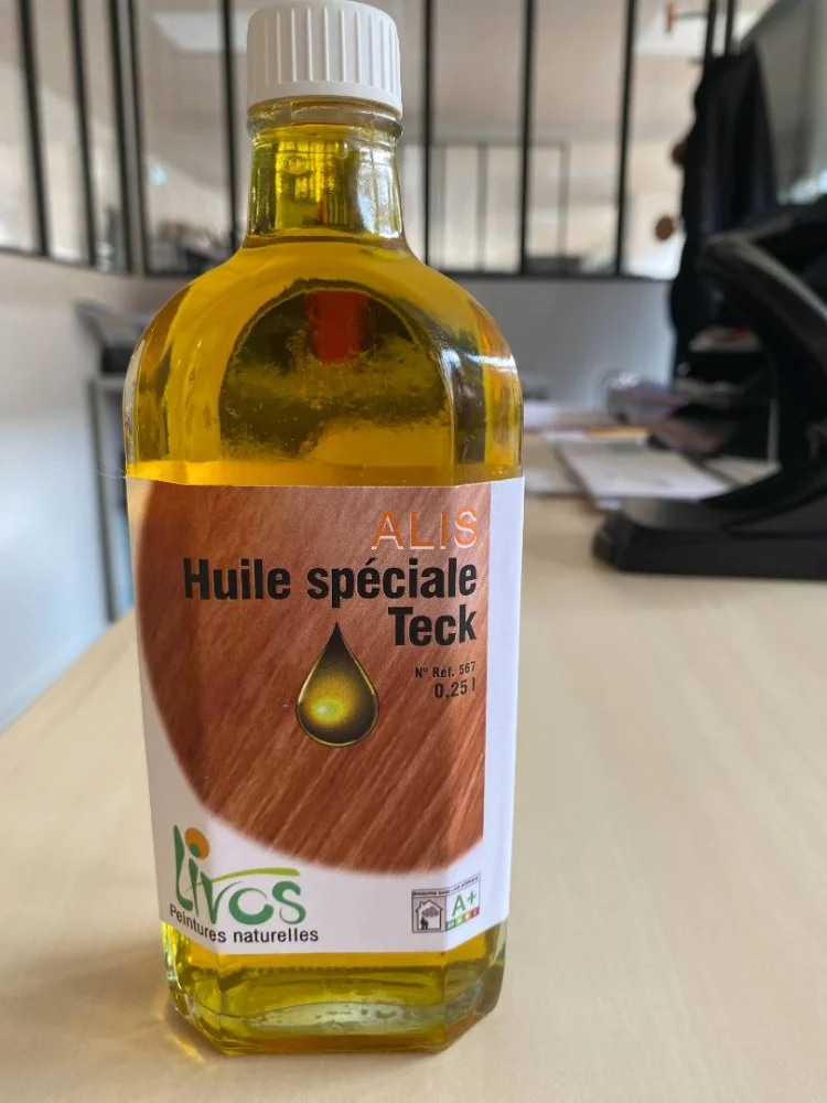 livos — huile spéciale teck alis- ref 567
