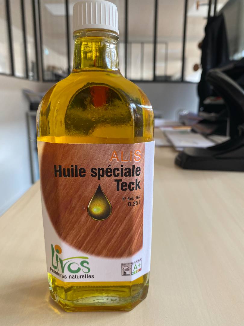 livos — huile spéciale teck alis- ref 567