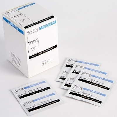 steroplast — lingette désinfectante sans alcool « sterowipe »  non stérile