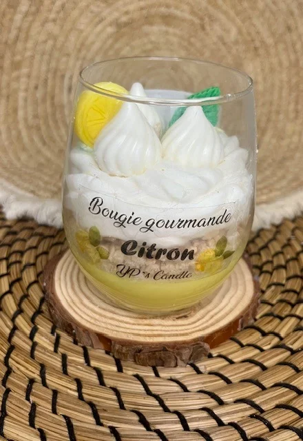 yp's candles — bougie gourmande citron