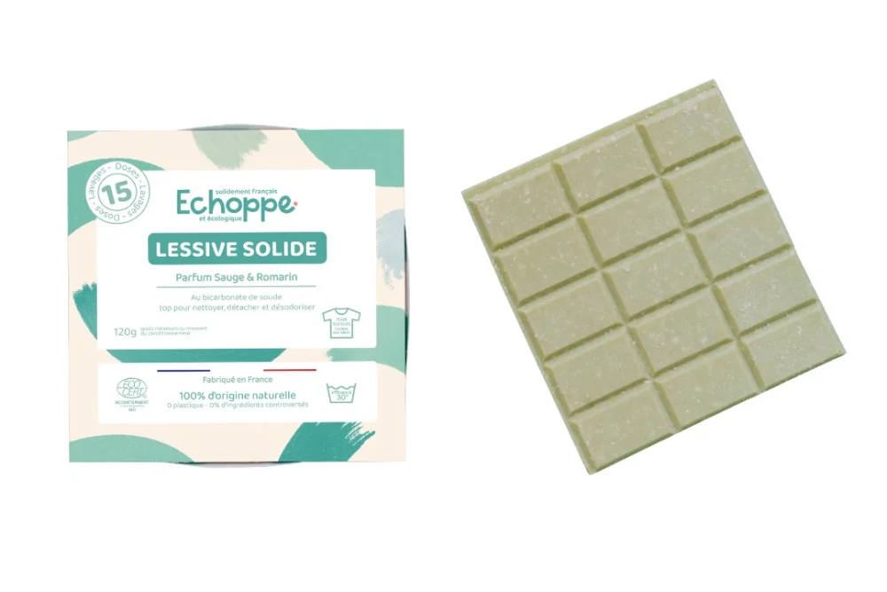 echoppe — lessive solide sauge romarin