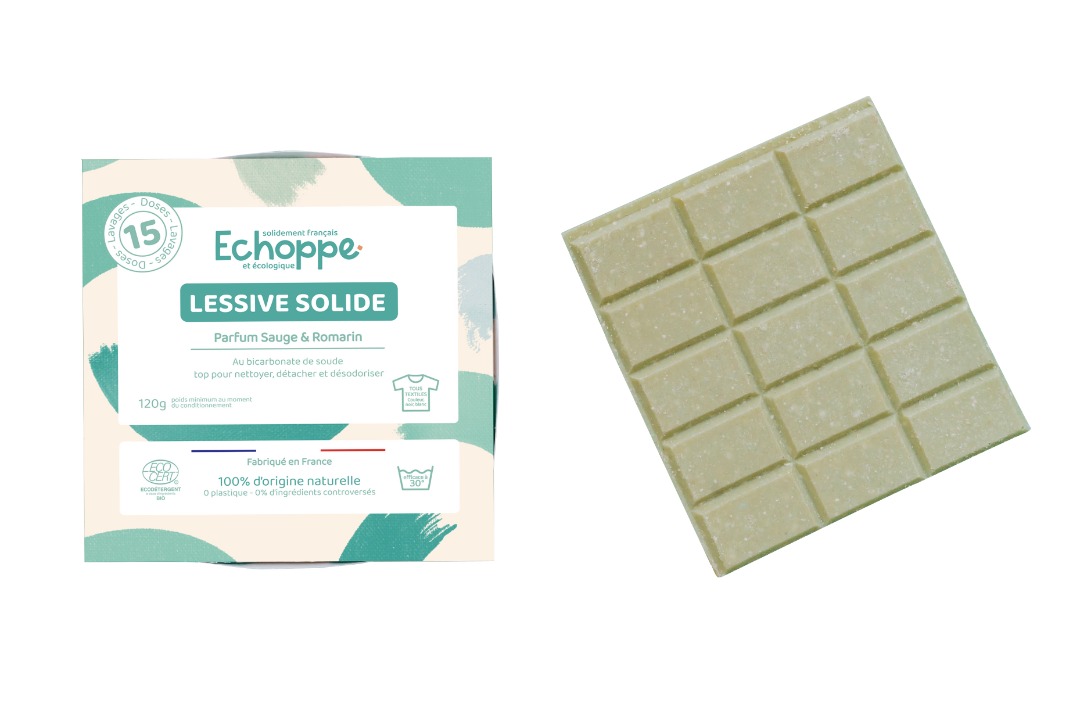 echoppe — lessive solide sauge romarin