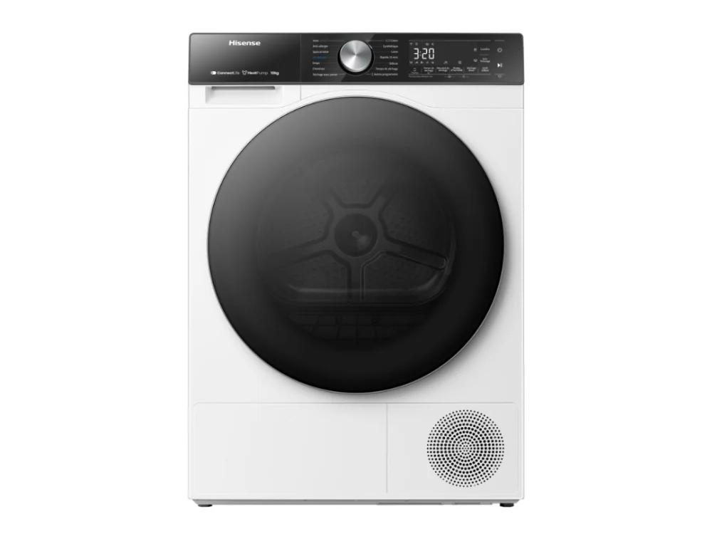 hisense — sèche linge pompe à chaleur dh5s102bw
