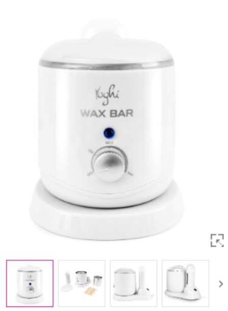yoghi — yoghi - combiné chauffe cartouche et cire wax bar  - blanc - 140 w