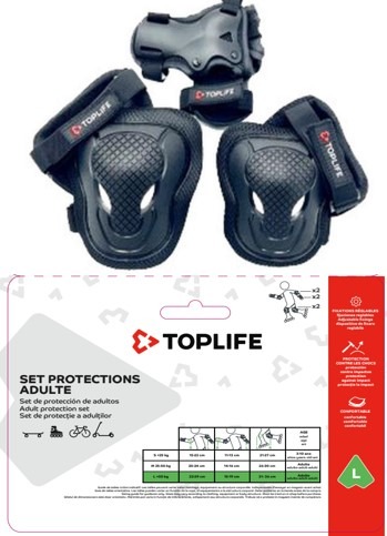 toplife — set de protection adulte