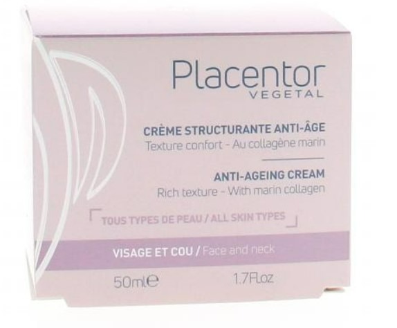 placentor végétal — crème structurante anti-age texture confort