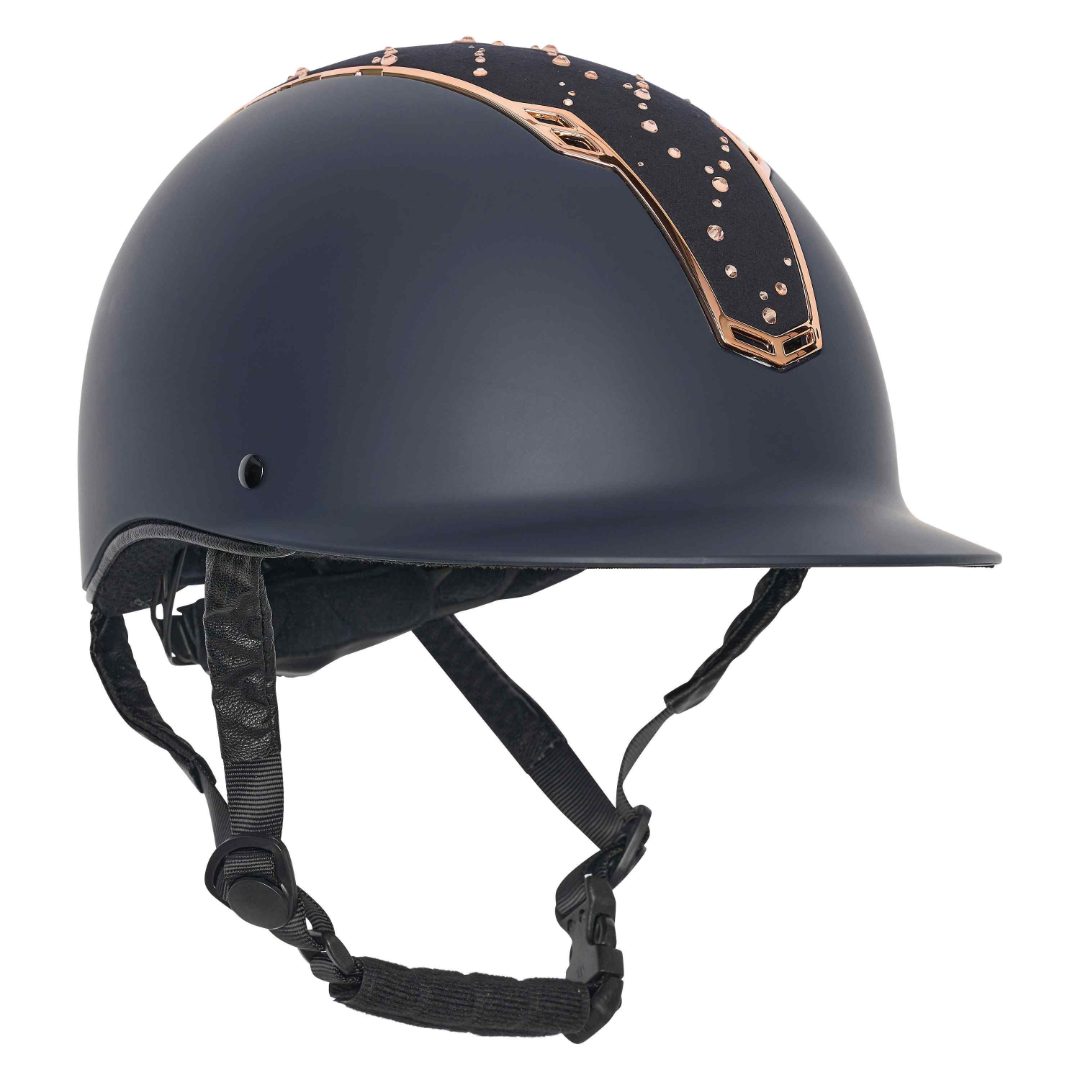 imperial riding — casque d'équitation visière standard imperial riding olania crystal