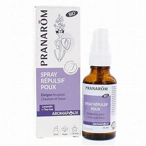 pranarom — spray répulsif poux 30 ml
