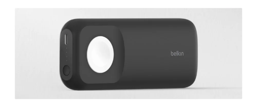 belkin — batterie externe 10k boostcharge pro pour apple watch et appareils usb-c (bpd005)