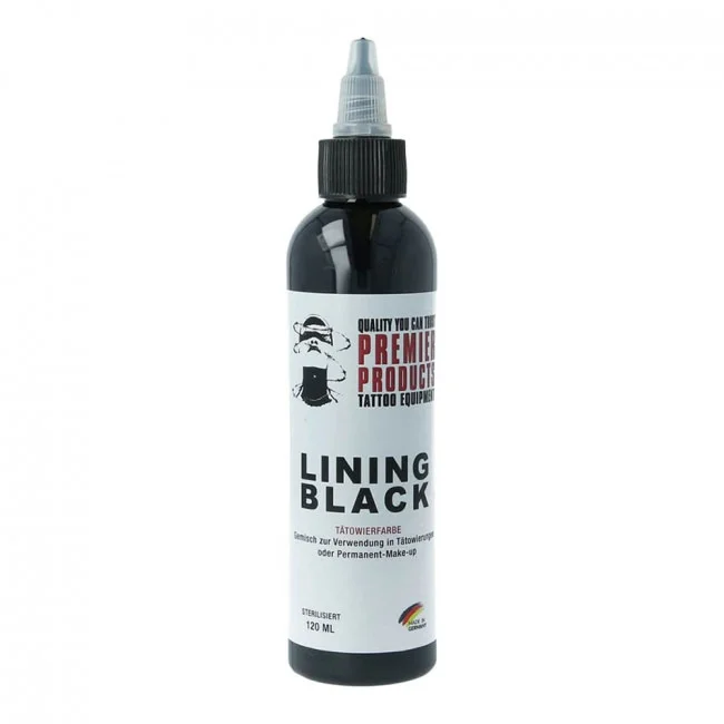 premier products — encre de tatouage premier products lining black