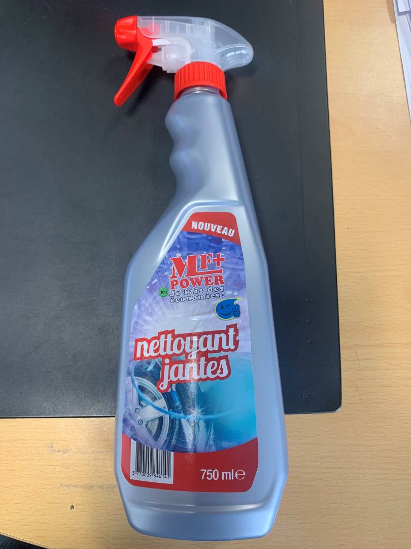 mf+ power — nettoyant jantes  750ml
