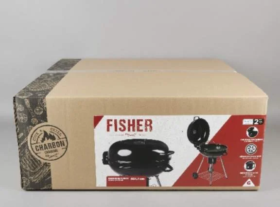 marque g — 372949 barbecue boule charbon fisher lot novembre 2023 uniquement