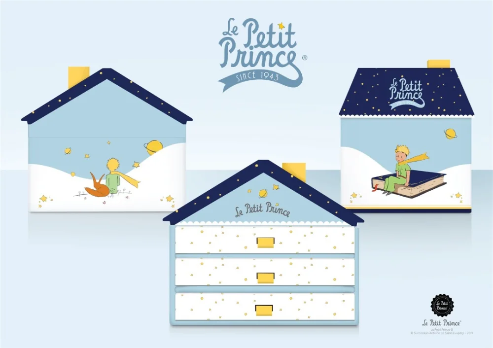 damart — le coffret de coloriage le petit prince