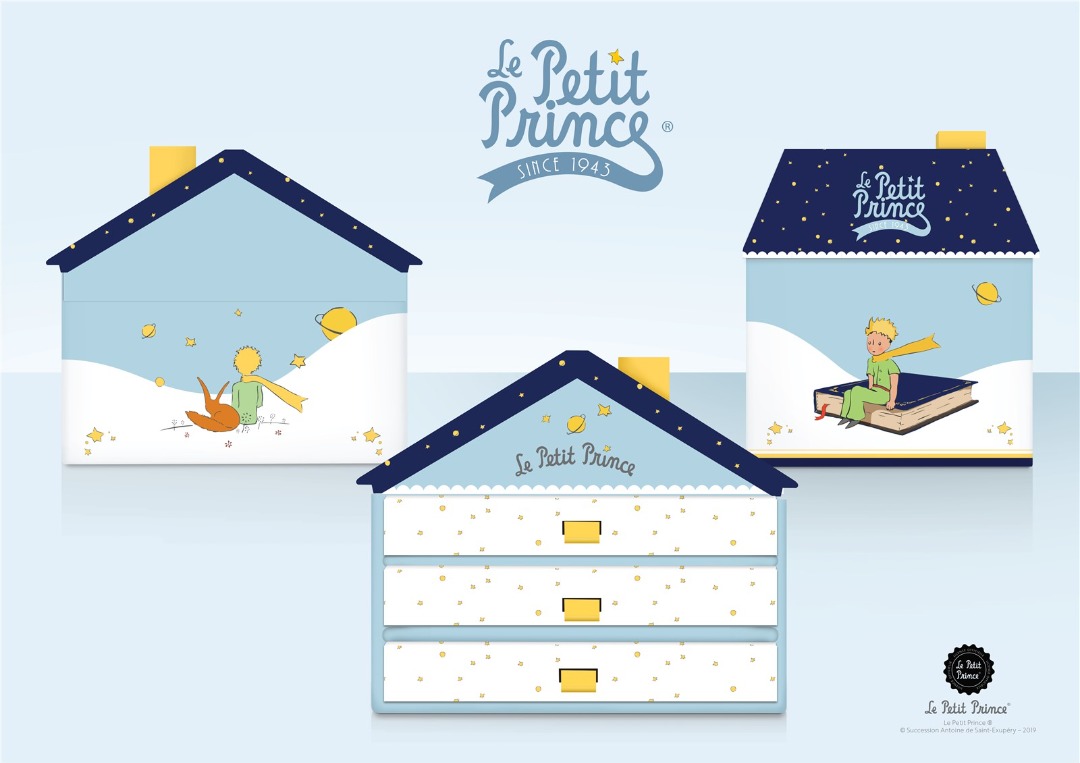 damart — le coffret de coloriage le petit prince