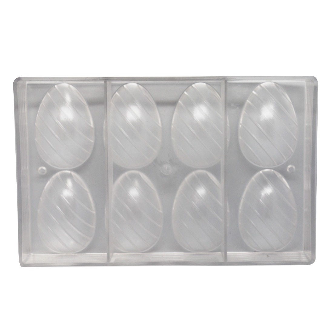 deco relief — moule inj oeuf torsade-8pcs-h75mm