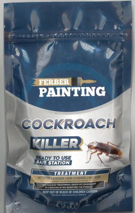ferber painting — cockroach killer - 500 baits