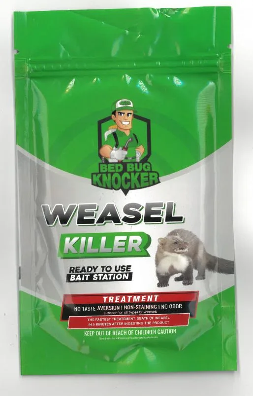 bed bug knocker — weasel killer - 500 baits