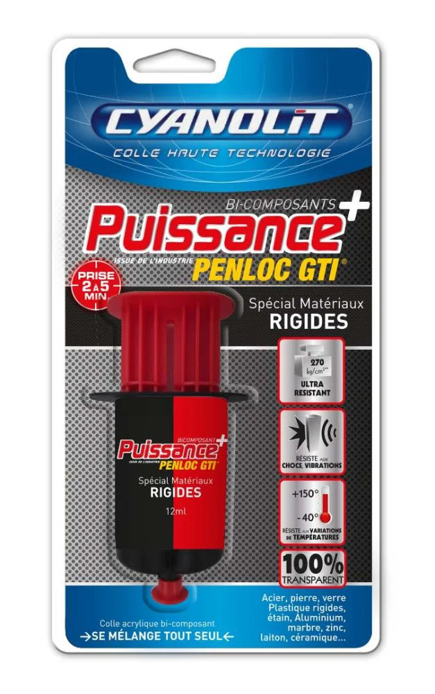 cyanolit — colle bi-composants puissance + penloc gti