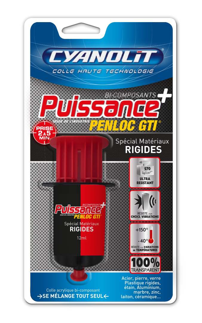 cyanolit — colle bi-composants puissance + penloc gti