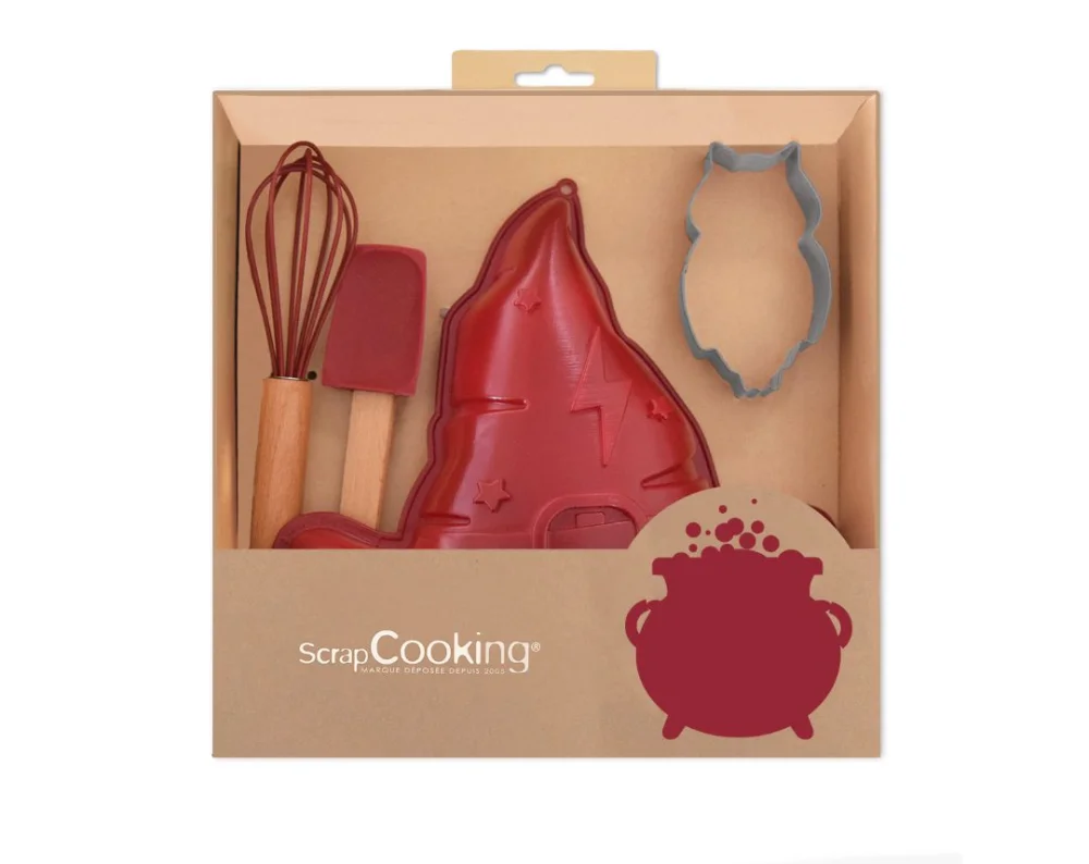 scrapcooking — coffret ustensiles  sorcier