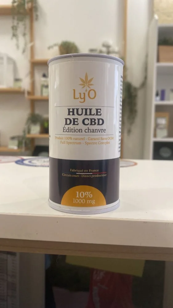 ly'o — huile de cbd édition chanvre 10 % 1000 mg